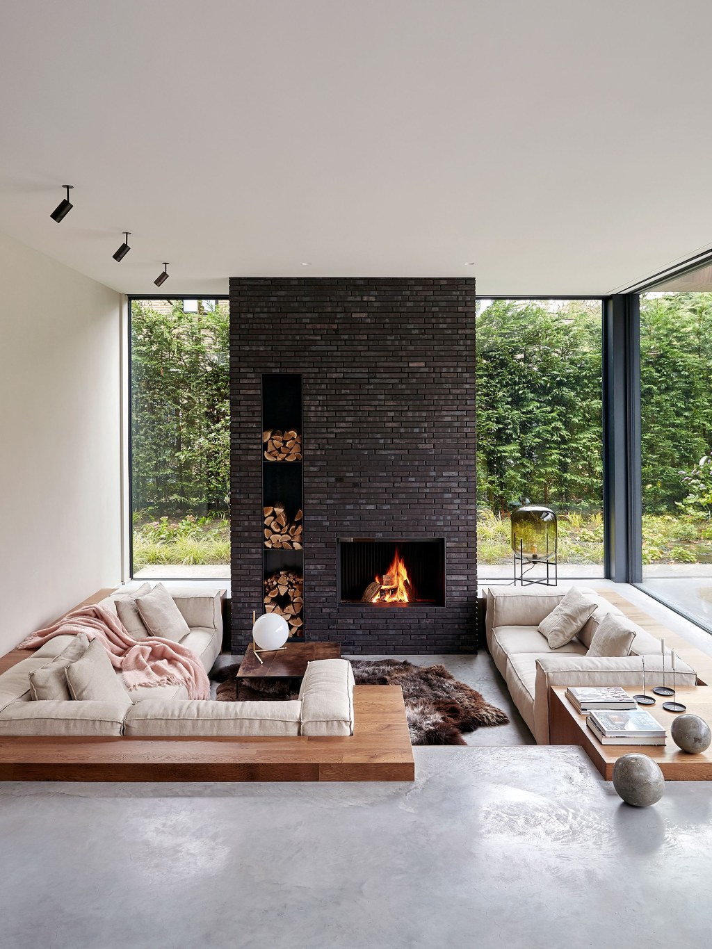 interior design ideas sunken living room - Sunken Living Room Ideas That Prove This Throwback Trend Is
